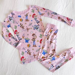 Little Sleepies Toy Story bamboo long sleeve pajama set 3T
